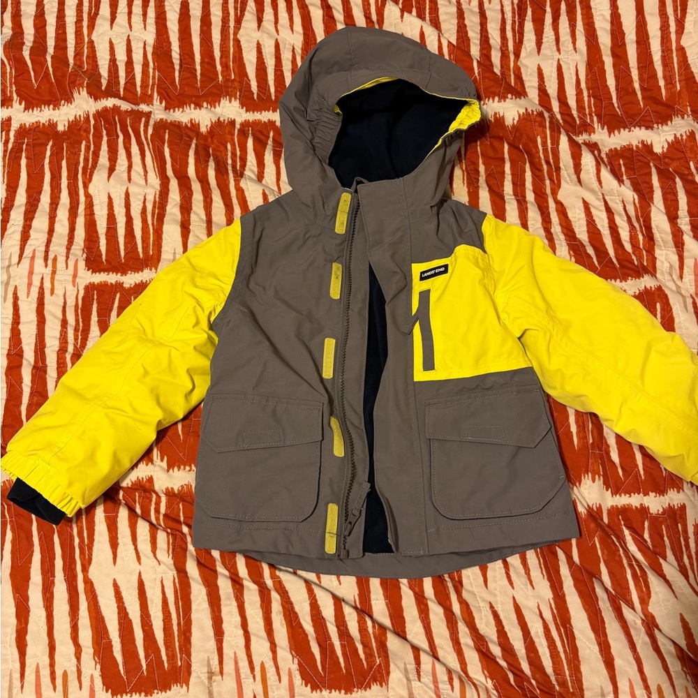 Kids Yellow and Gray Jacket